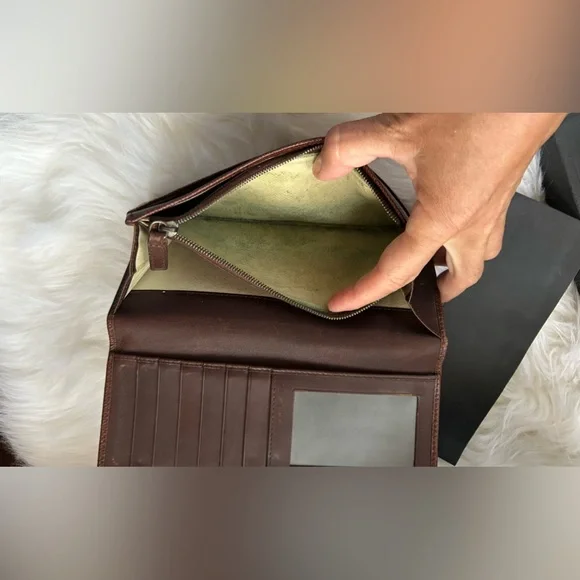 BVLGARI Long Leather Wallet Full Inclusion - Picture 8 of 15